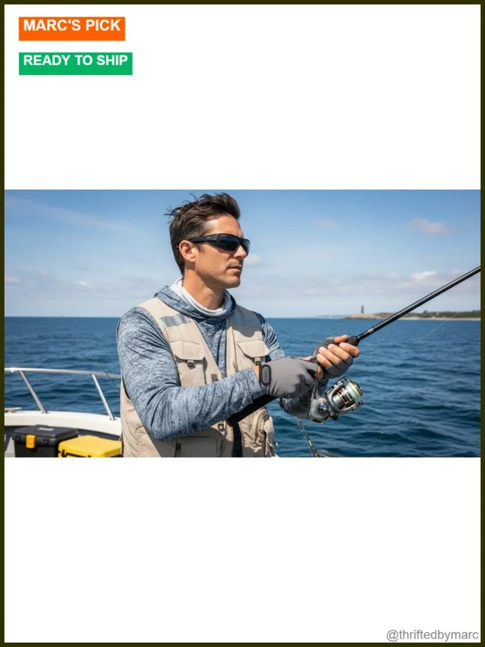 Polarized Wrap Around Rectangular Sunglasses TR90 Men Women UV400